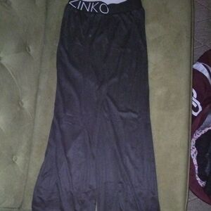 Black Wide-Leg Pants